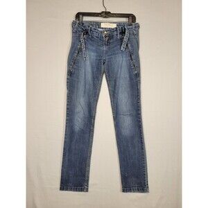 Animale Jeans Womens 33x29.5 Skinny Leg Demin Curvy Girl Adjustable Brazilian